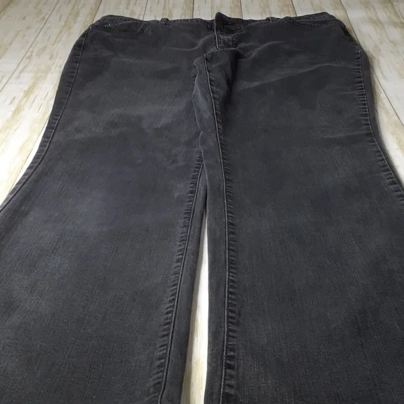 Just My Size Bootcut Curvy Faded Black Jeans Size 20W - Picture 9 of 16